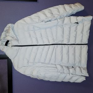 32° degrees  puffer jacket light grey women's xxl